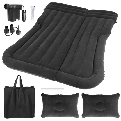 Inflatable SUV Air Mattress Thickened Camping Bed Cushion with Pillow DailySale