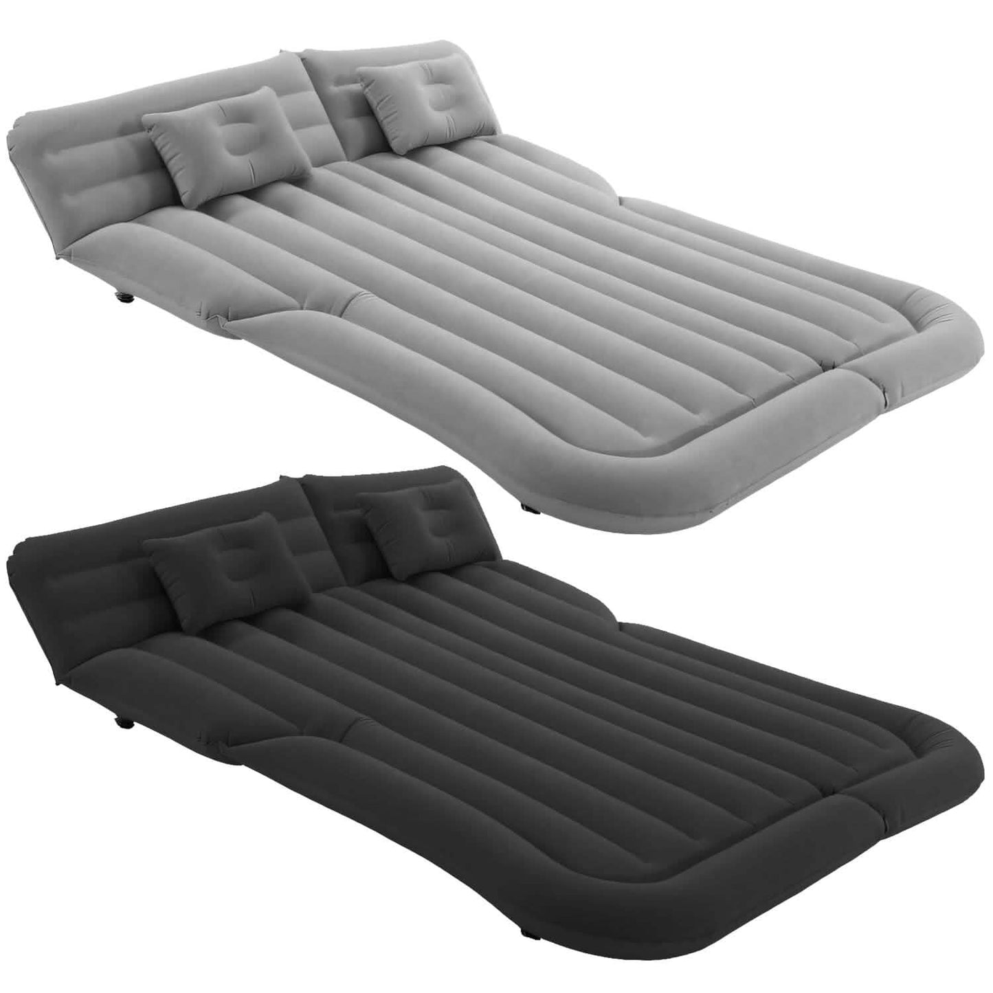 Inflatable SUV Air Mattress Thickened Camping Bed Cushion with Pillow DailySale