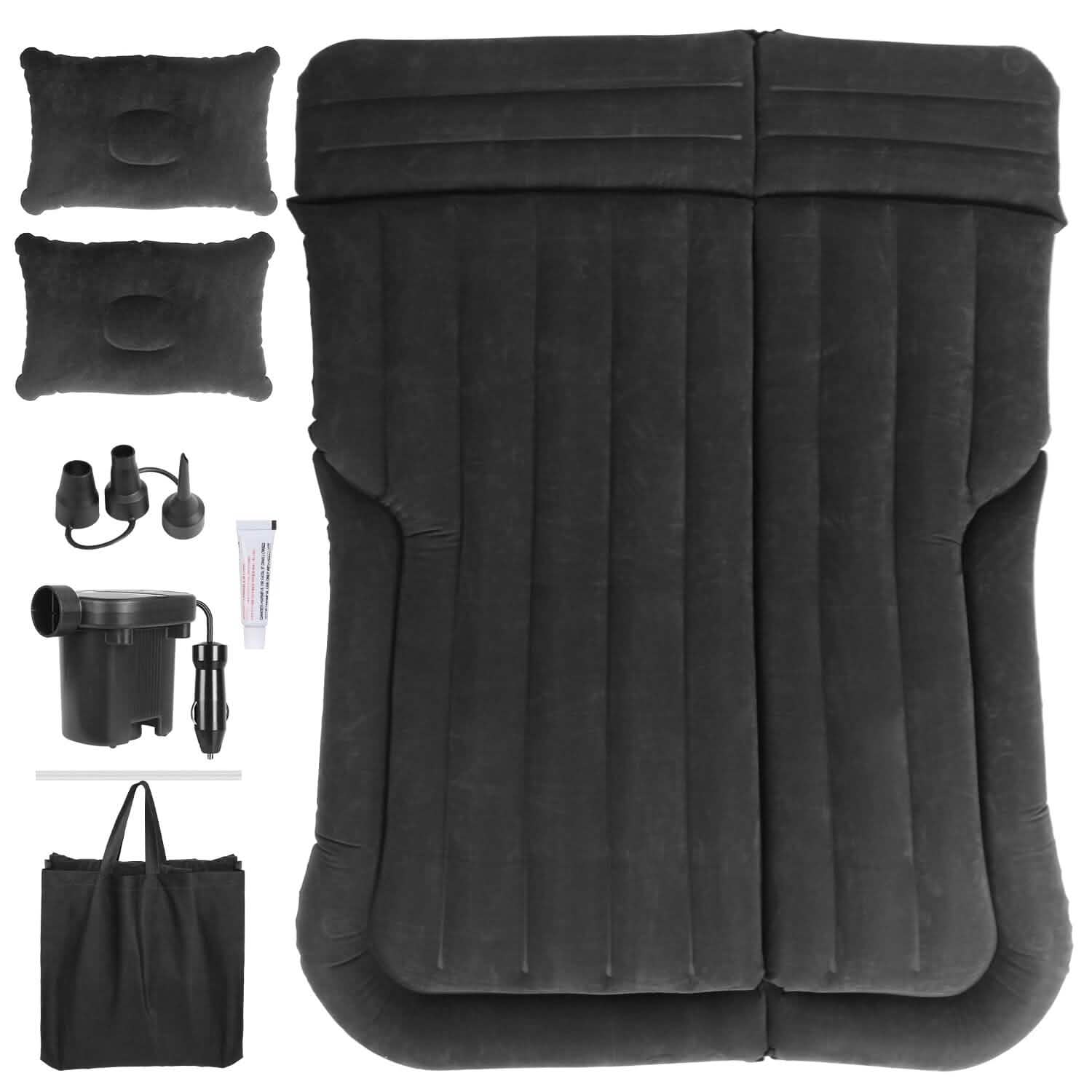 Inflatable SUV Air Mattress Thickened Camping Bed Cushion with Pillow DailySale