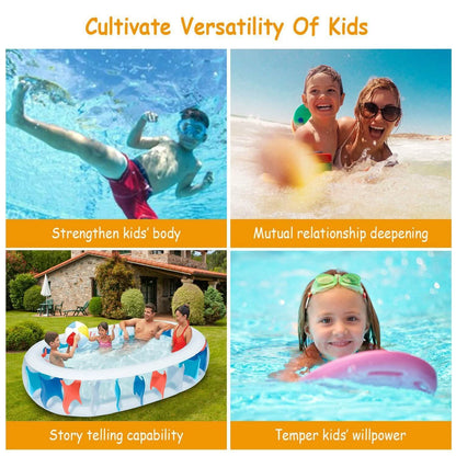 Inflatable Swimming Pool - 90x60x20" DailySale