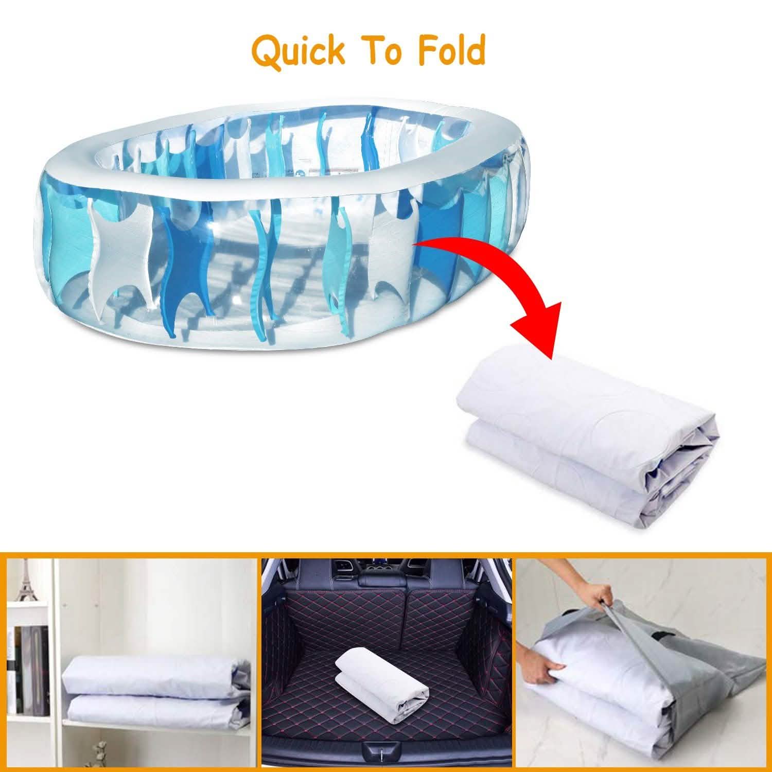Inflatable Swimming Pool - 90x60x20" DailySale