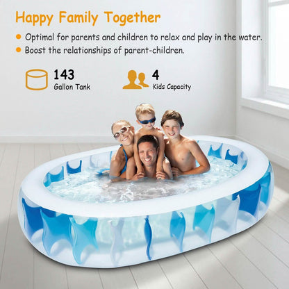 Inflatable Swimming Pool - 90x60x20" DailySale
