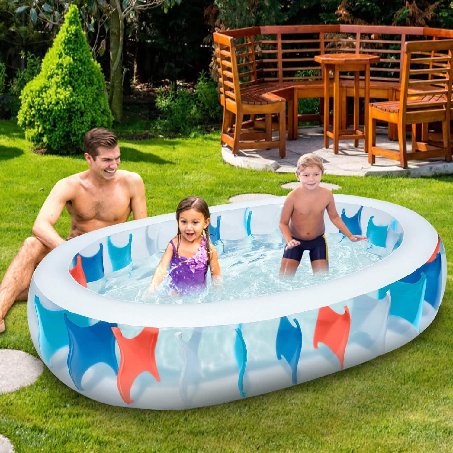 Inflatable Swimming Pool - 90x60x20" DailySale