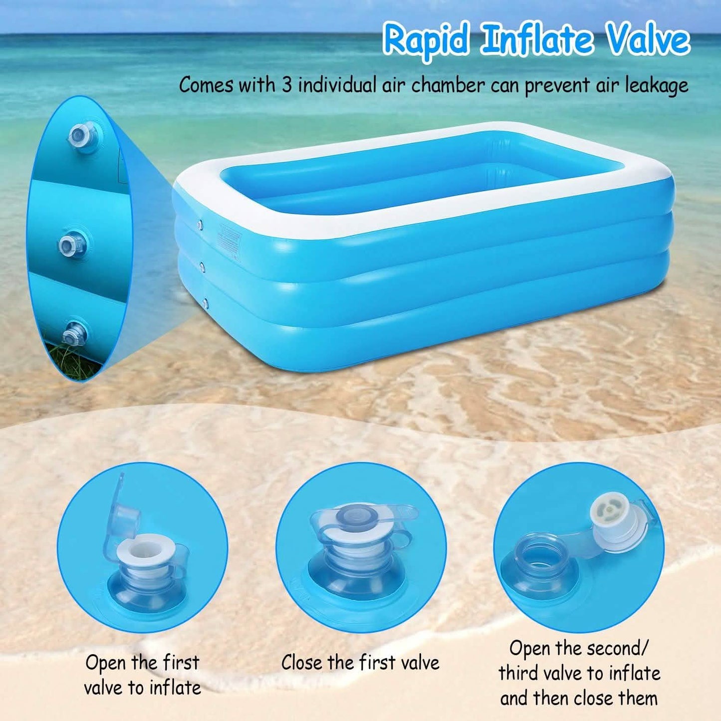 Inflatable Swimming Pool DailySale