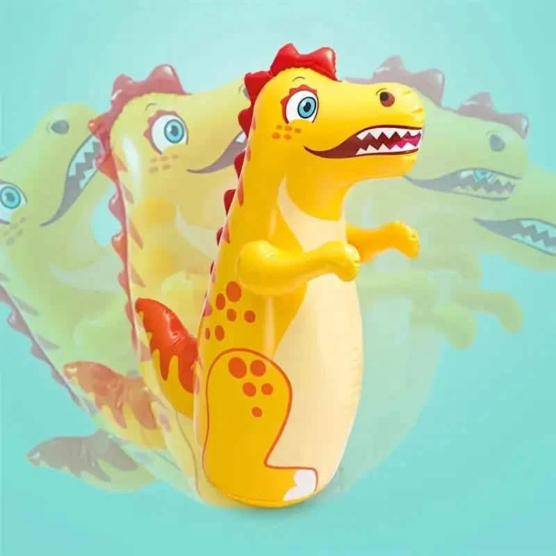 Inflatable T-Rex Punching Bag with Rebound Action DailySale