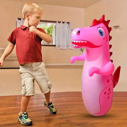 Inflatable T-Rex Punching Bag with Rebound Action DailySale