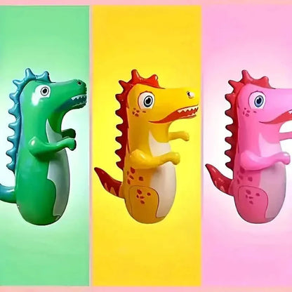 Inflatable T-Rex Punching Bag with Rebound Action DailySale