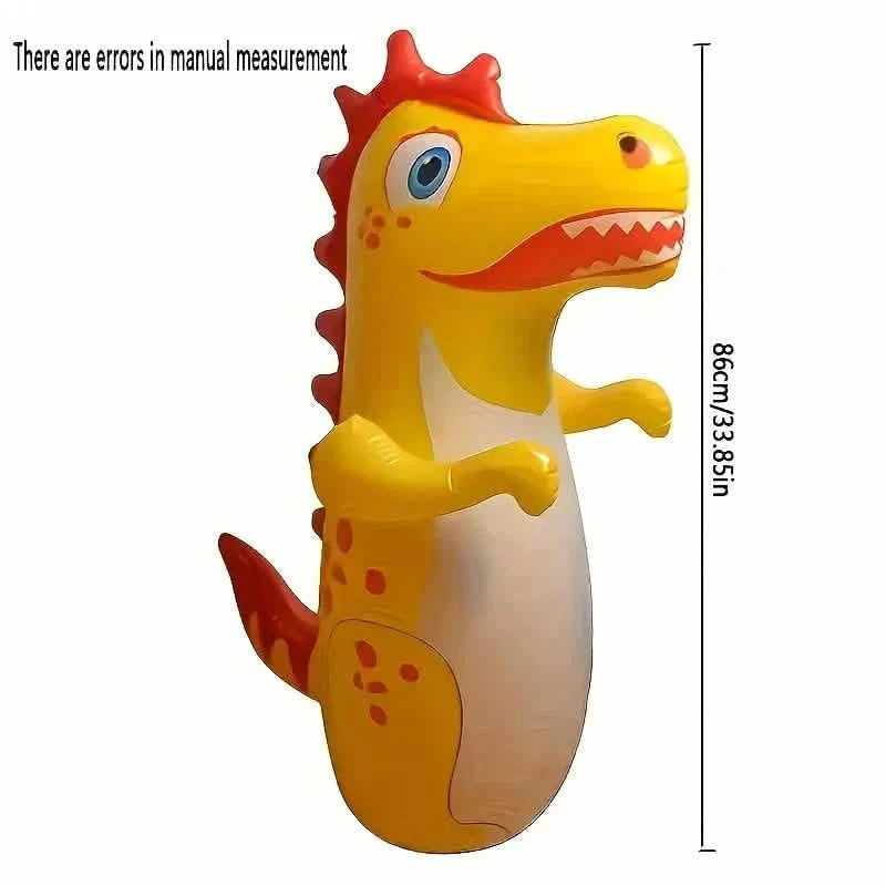 Inflatable T-Rex Punching Bag with Rebound Action DailySale