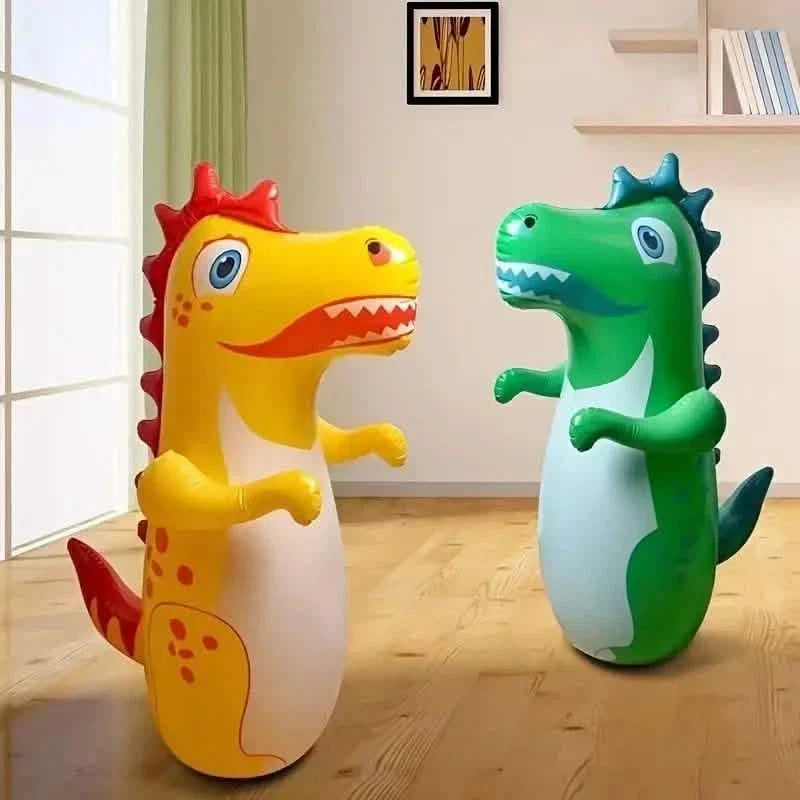 Inflatable T-Rex Punching Bag with Rebound Action DailySale