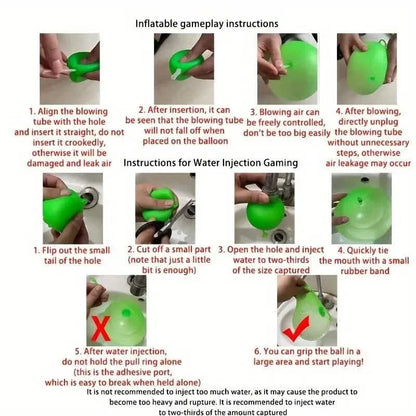 Inflated Ball Bubble Ball Water-Filled Transparent Bubble Ball TPR Inflated Ball DailySale