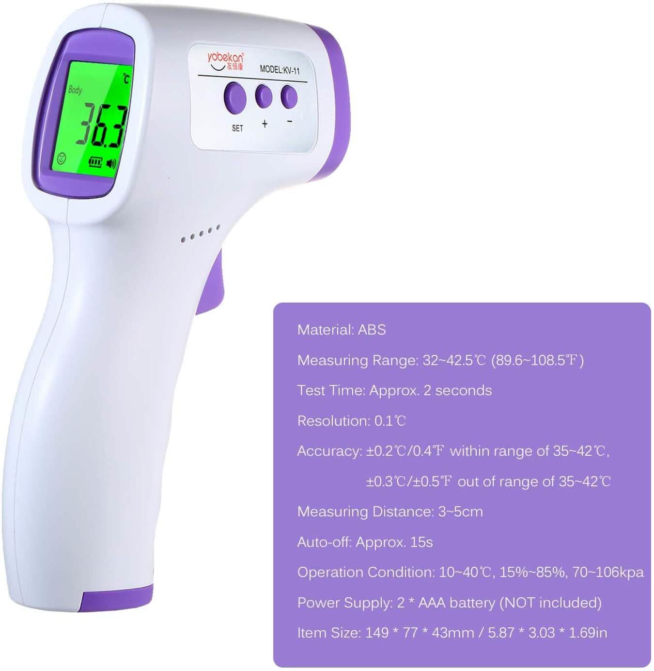 Infrared Non-Contact Thermometer DailySale