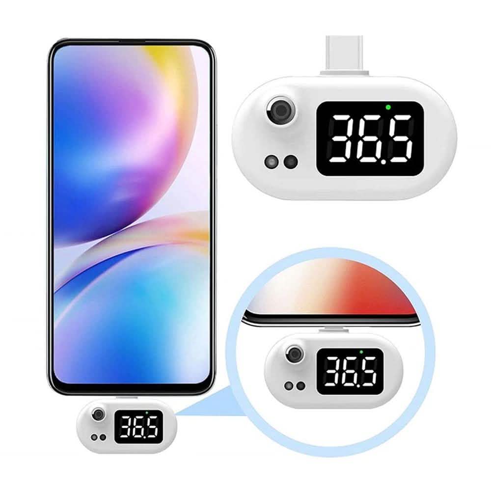 Infrared Thermometer for Apple Lightning or Android USB-C DailySale