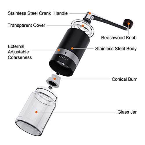 Ingeware Manual Coffee Grinder with Adjustable Coarse Setting DailySale