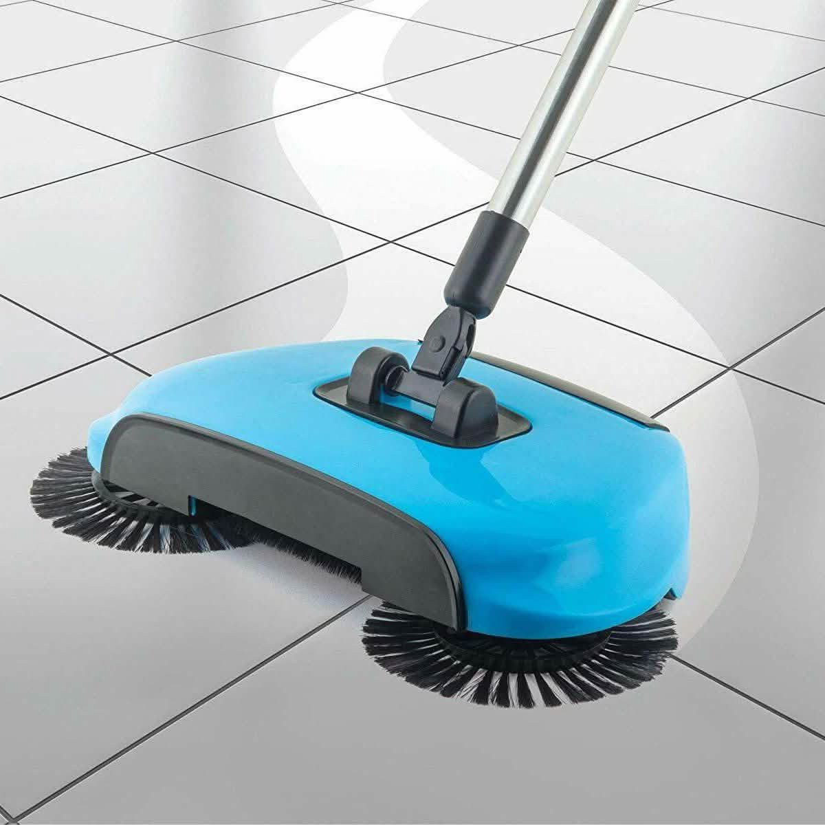 Innovative Living Spin Sweeper II-296 Triple Rotating Spin Sweeper Brush DailySale