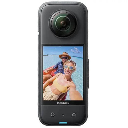 Insta360 X3 64GB Vlog Kit - 360 Action Camera with 5.7K 360, 4K Single-Lens Camera, Waterproof (Refurbished) DailySale
