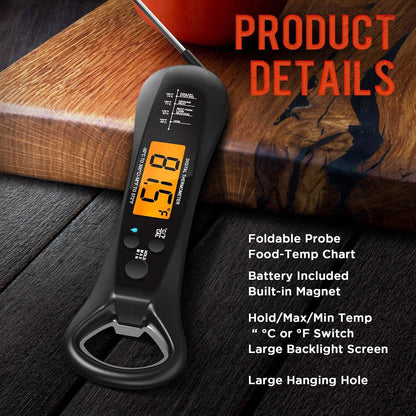 Instant Read Meat Thermometer for Cooking DailySale