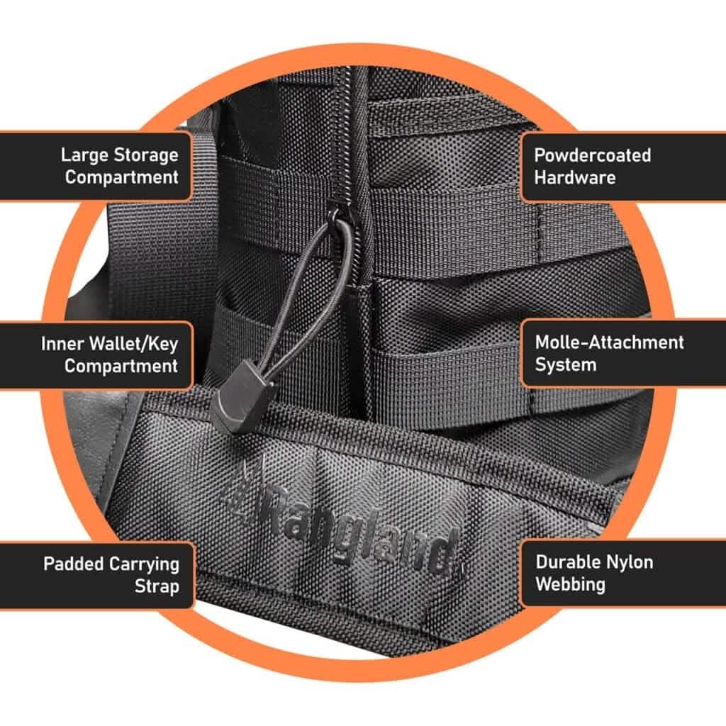 Insulated 1 Gallon Stainless Steel Wide Mouth Growler with Tactical Carrying Bag DailySale