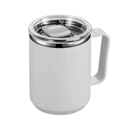 Insulated Double Wall Coffee Mug with Handle and Lid DailySale