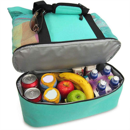 Insulated Cooler Beach Bag DailySale