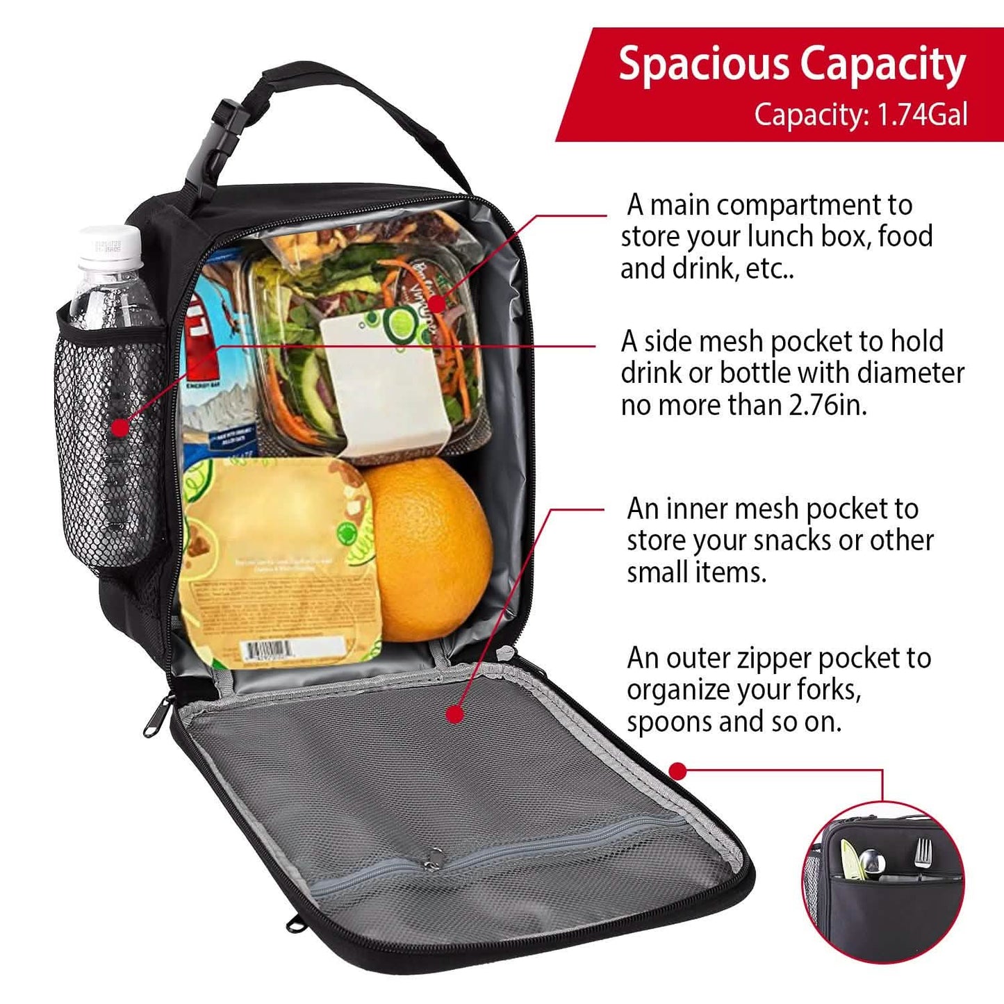 Insulated Portable Lunch Box DailySale