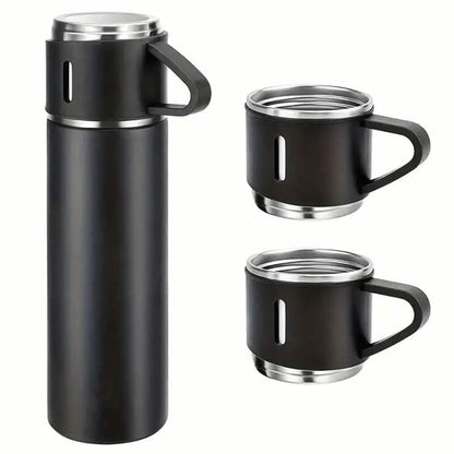 Insulated Stainless Steel Vacuum Flask Set DailySale