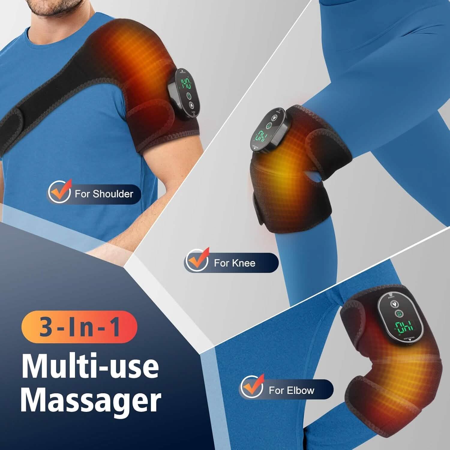 Intelligent Heat Therapy Cordless Knee Brace Wrap DailySale