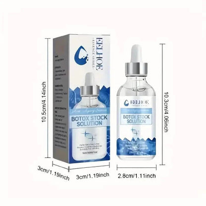 Intensive Anti Aging Botox Facial Serum - Collagen Serum For Skin With Vitamin C, Hyaluronic Acid and Niacinamide DailySale