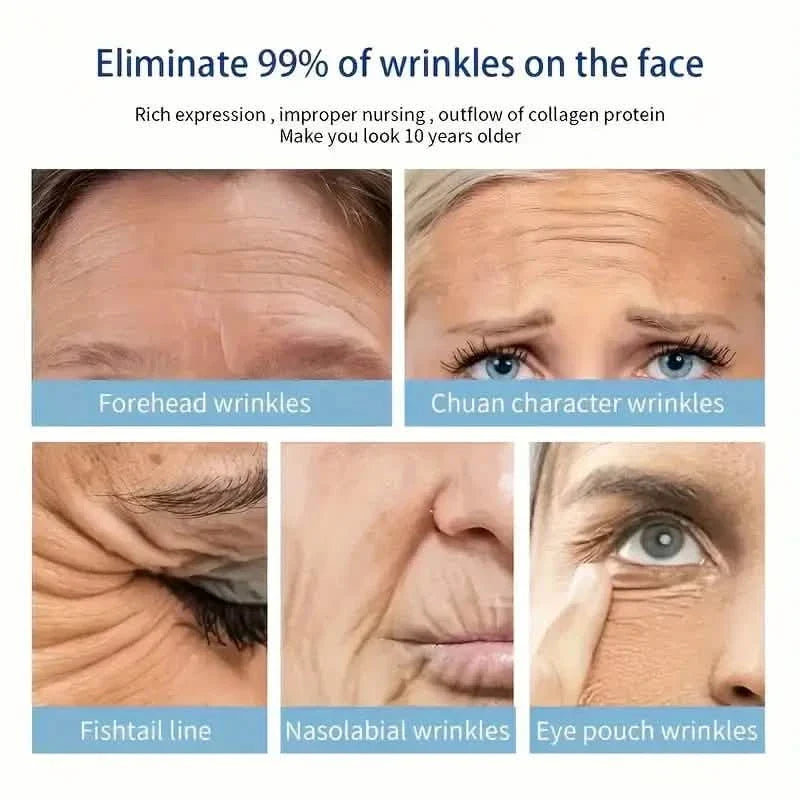 Intensive Anti Aging Botox Facial Serum - Collagen Serum For Skin With Vitamin C, Hyaluronic Acid and Niacinamide DailySale
