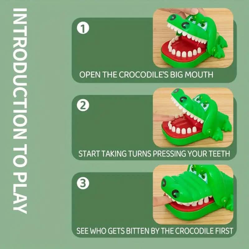 Interactive Crocodile Finger Biting Toy DailySale
