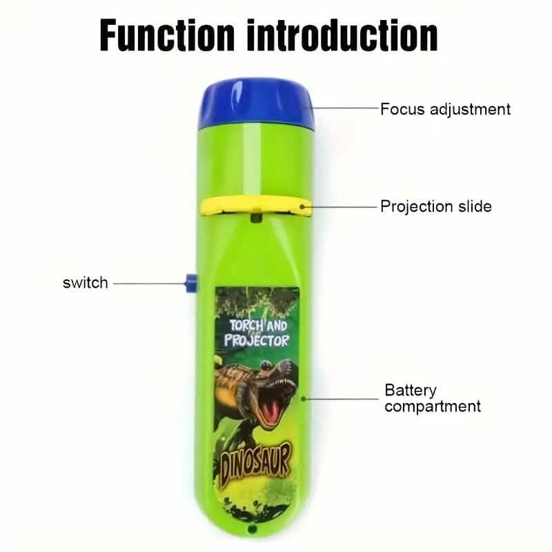 Interactive Dinosaur Projection Lamp Fun and Educational Toy DailySale