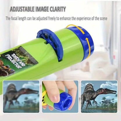 Interactive Dinosaur Projection Lamp Fun and Educational Toy DailySale