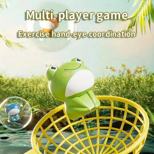 Interactive Electric Bouncing Frog Turntable Toy - Educational Desktop Game for Boys & Girls DailySale