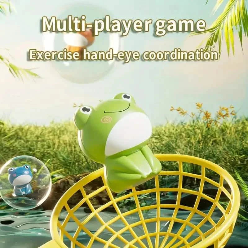 Interactive Electric Bouncing Frog Turntable Toy - Educational Desktop Game for Boys & Girls DailySale
