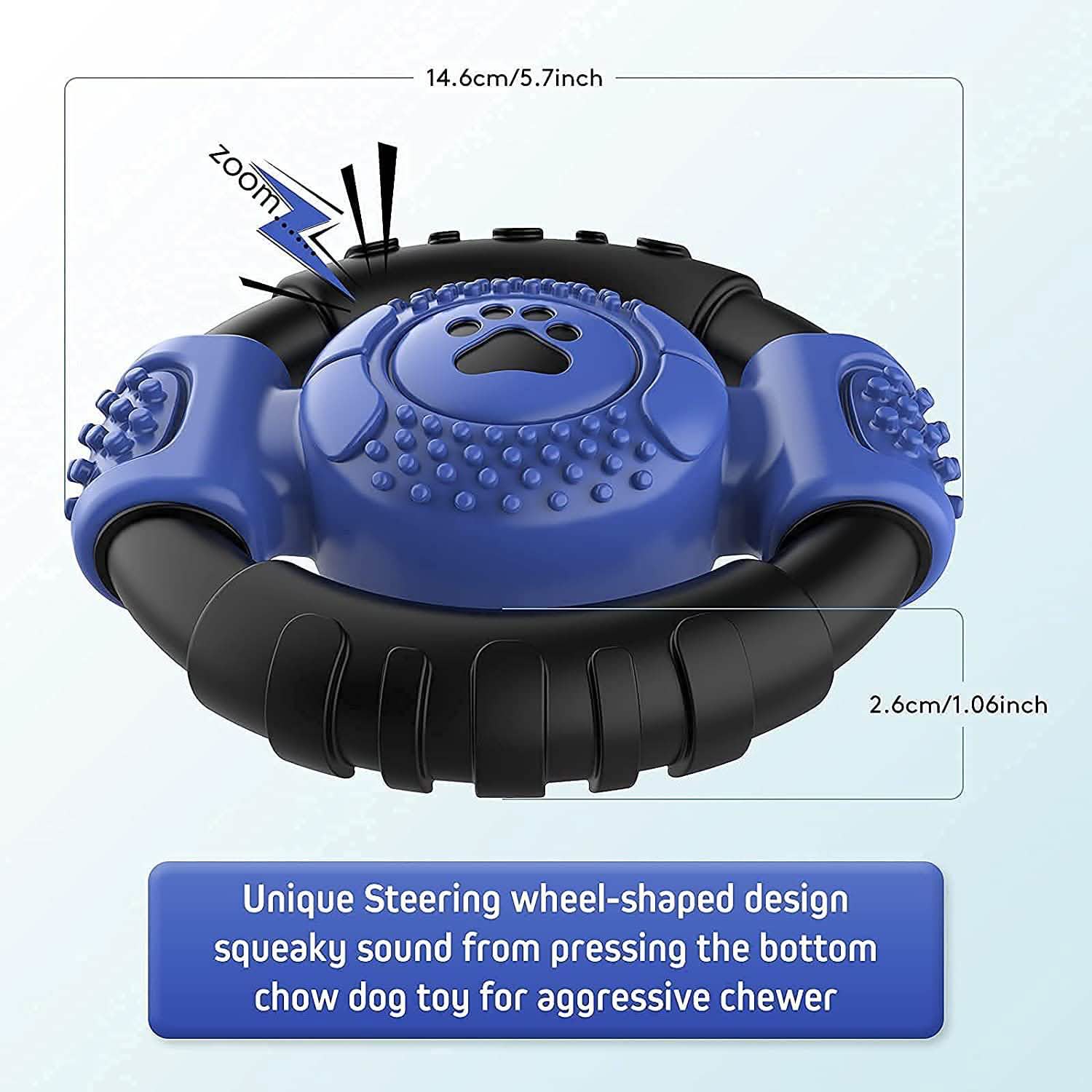Interactive Squeaky Dog Chew Toy DailySale