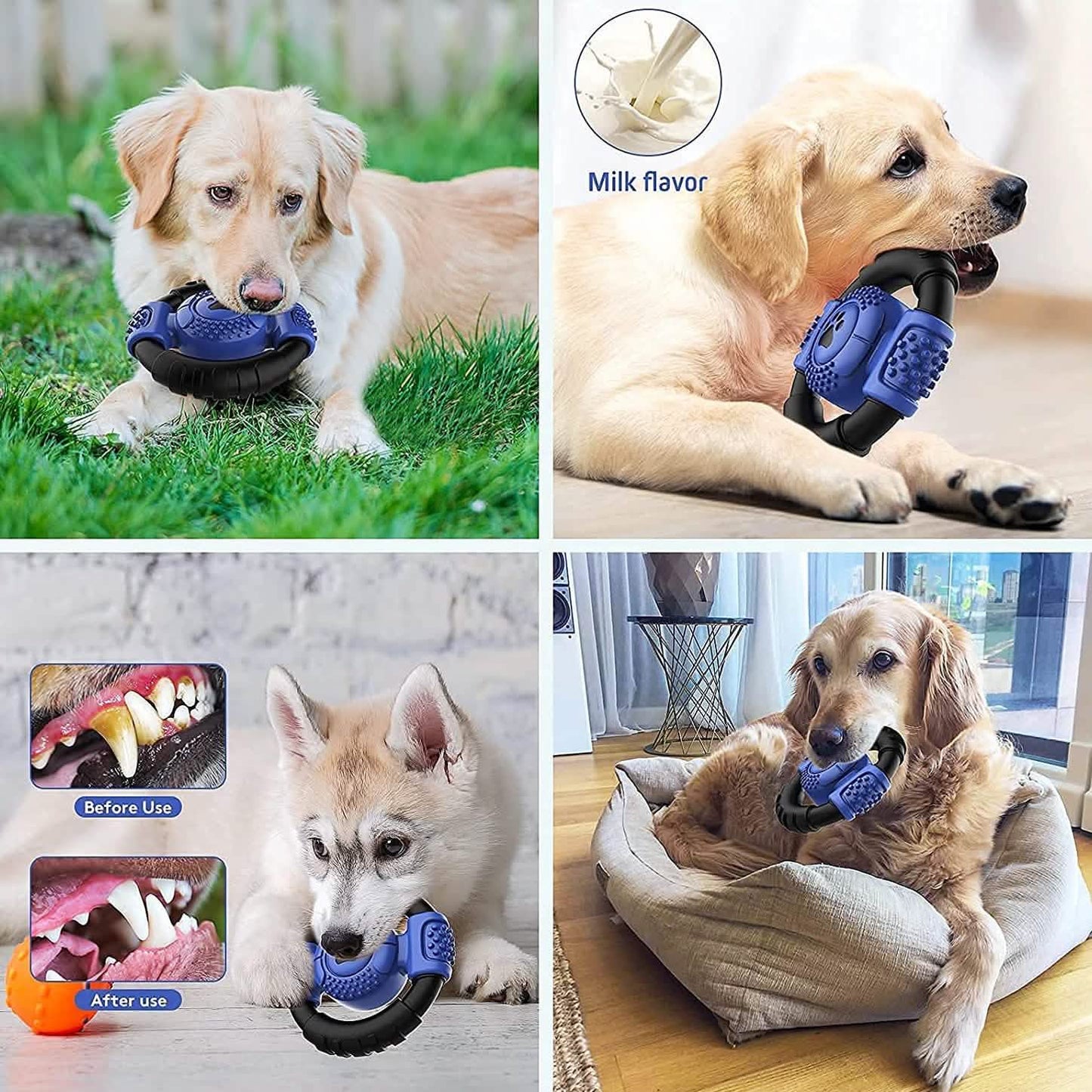 Interactive Squeaky Dog Chew Toy DailySale