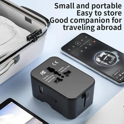 International Portable Worldwide All-in-One Plug Travel Adapter Converter for USA EU UK AUS DailySale