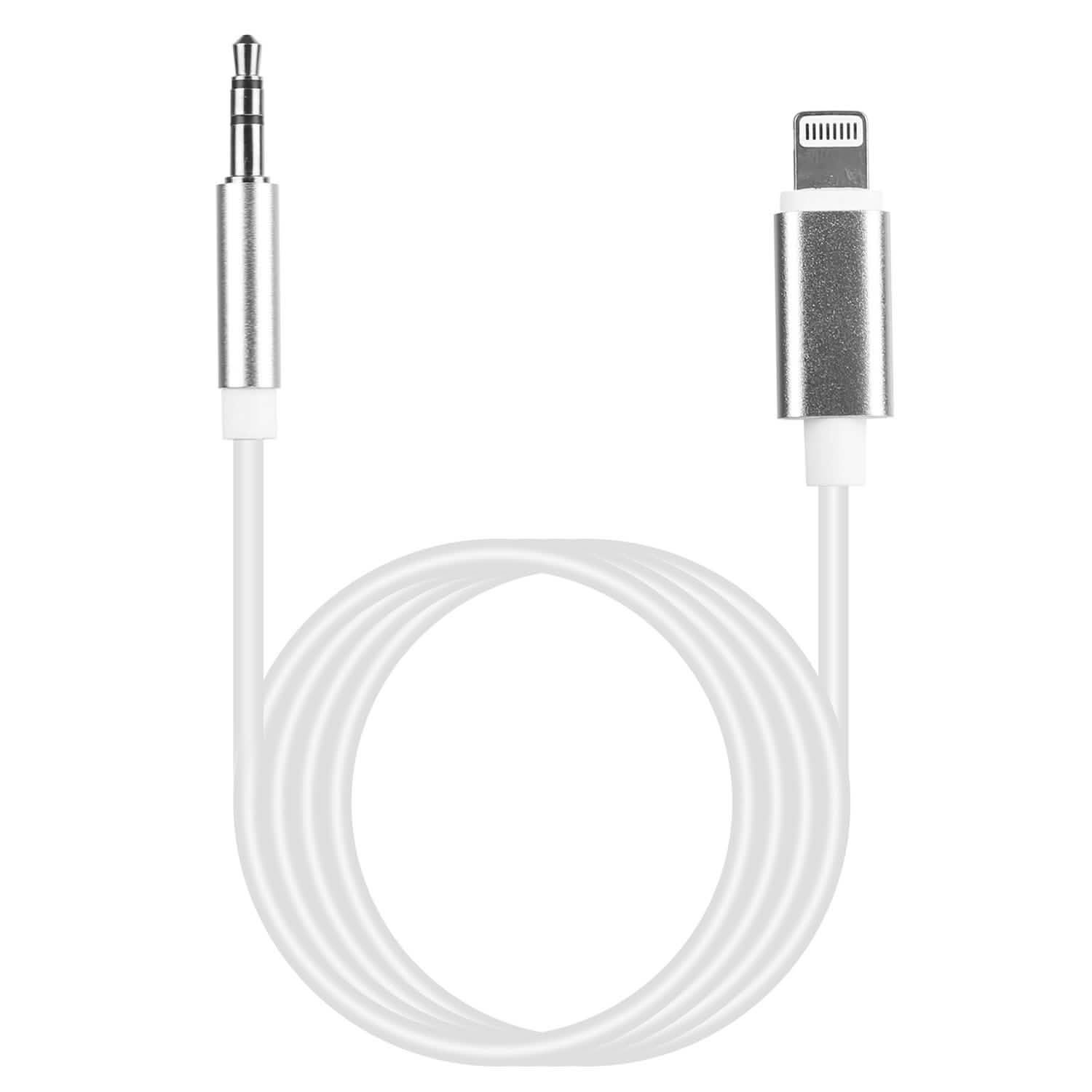 iOS 8 Pin to 3.5mm Aux Audio Adapter Cord DailySale