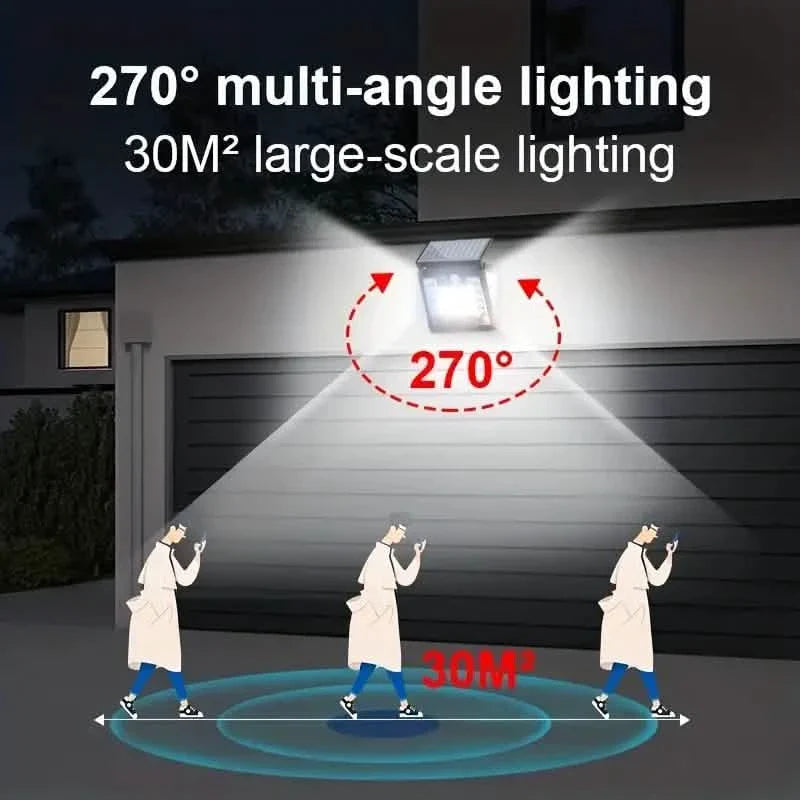 IP65 Solar Powered Street Light Dusk To Dawn With Motion Sensor DailySale