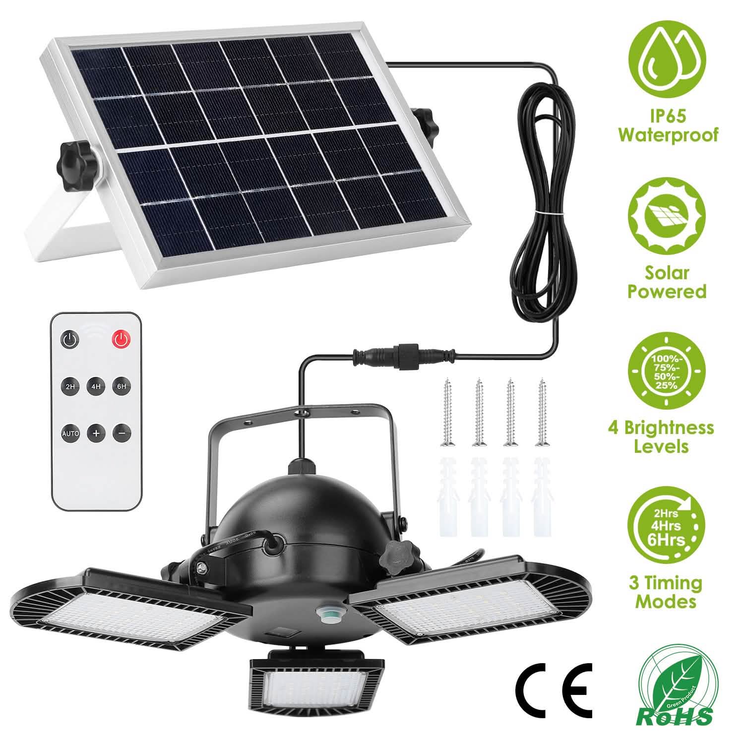 IP65 Waterproof Solar Pendant Lights DailySale