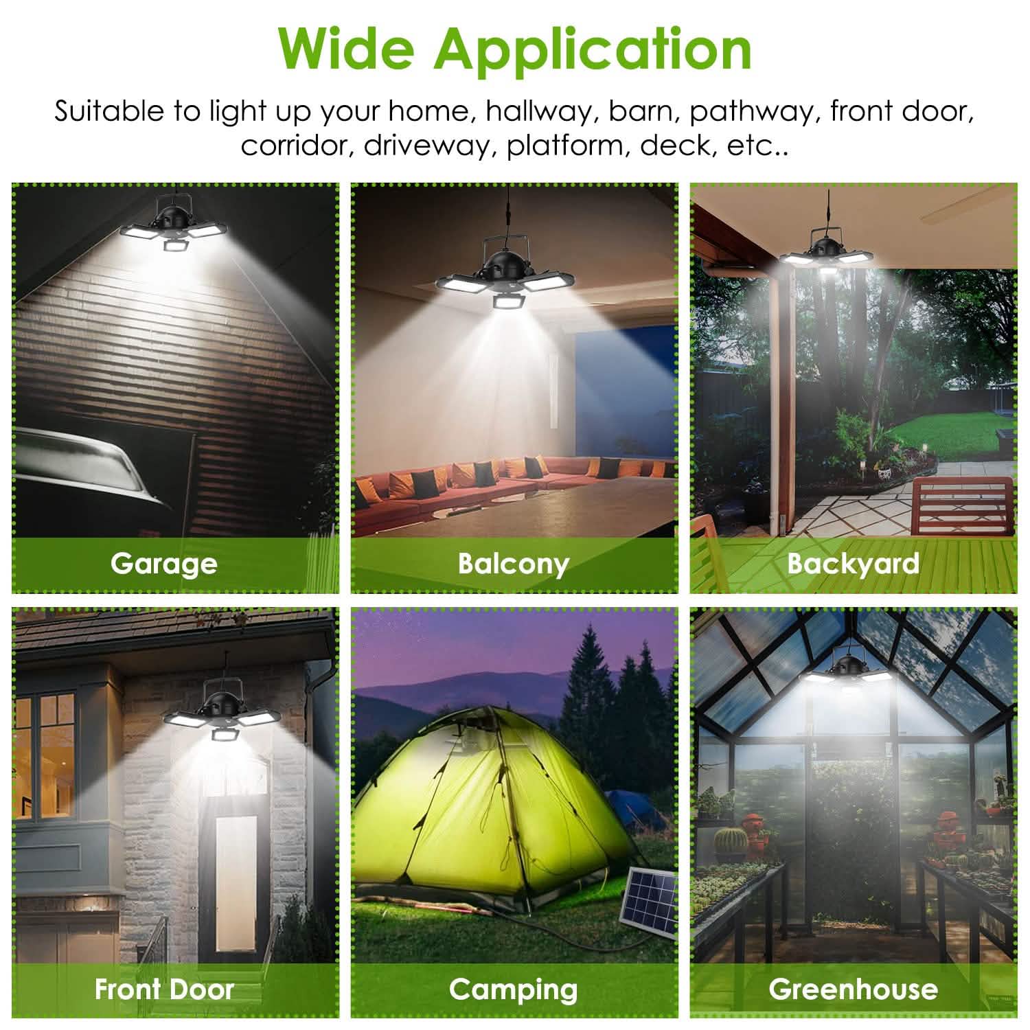 IP65 Waterproof Solar Pendant Lights DailySale