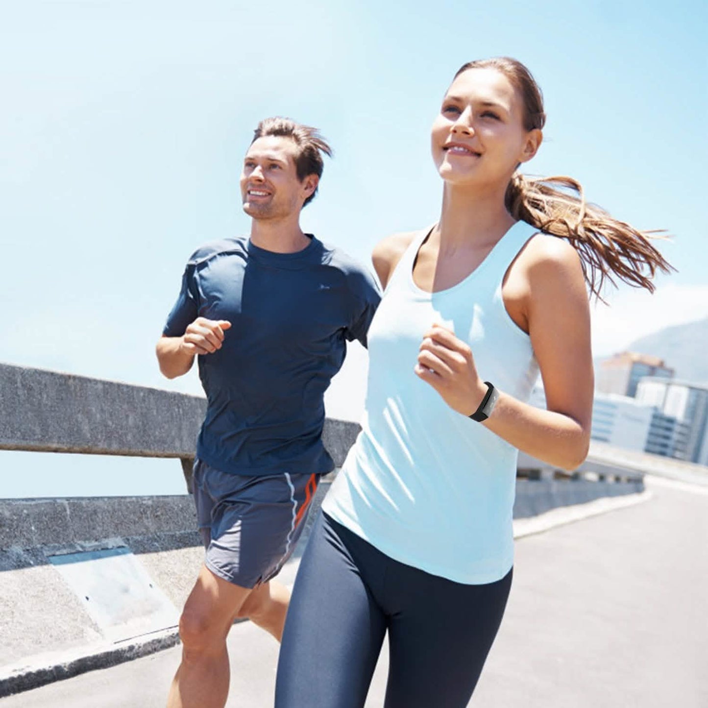 IP67 Fitness Tracker Watch with Heart Rate Monitor and Step Counter DailySale