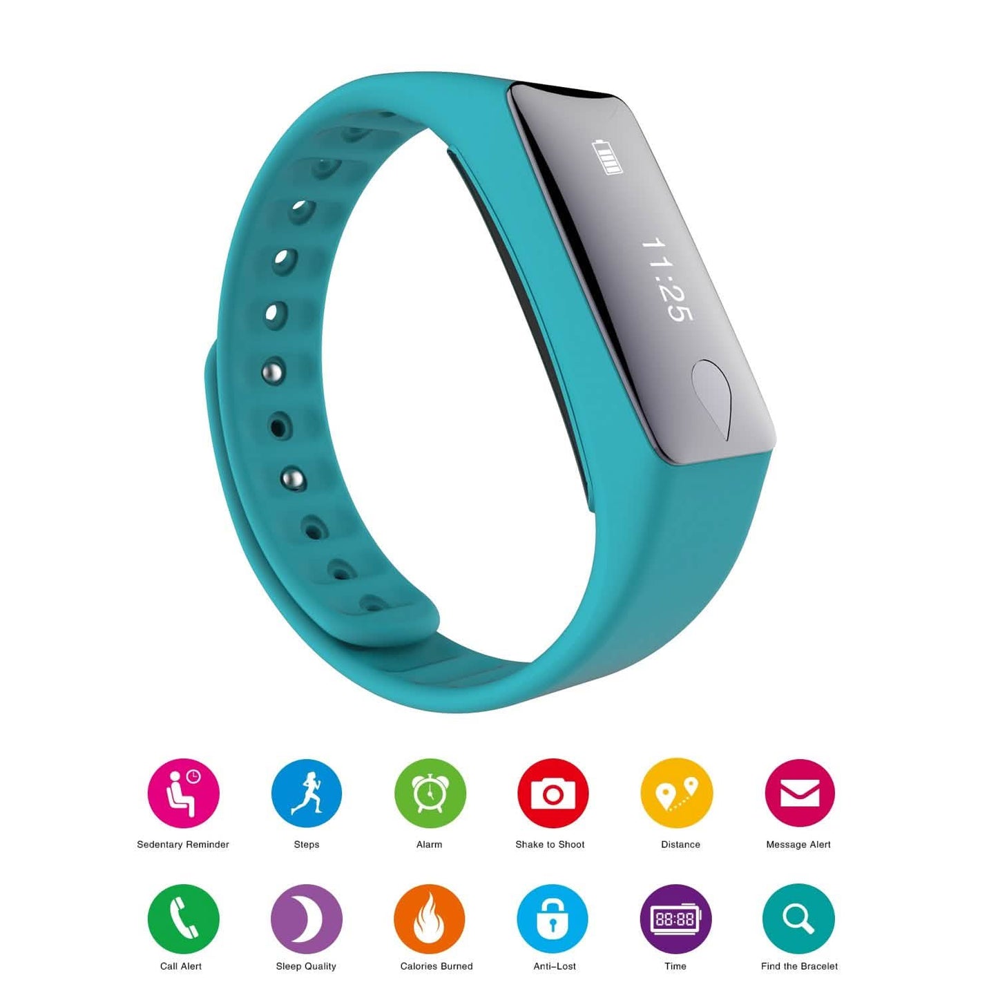 IP67 Fitness Tracker Watch with Heart Rate Monitor and Step Counter DailySale