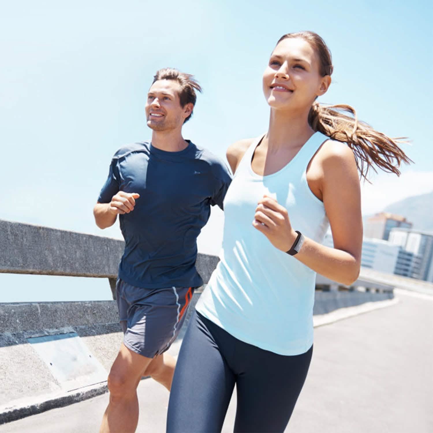 IP67 Fitness Tracker Watch with Heart Rate Monitor and Step Counter DailySale