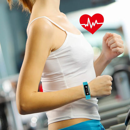 IP67 Fitness Tracker Watch with Heart Rate Monitor and Step Counter DailySale