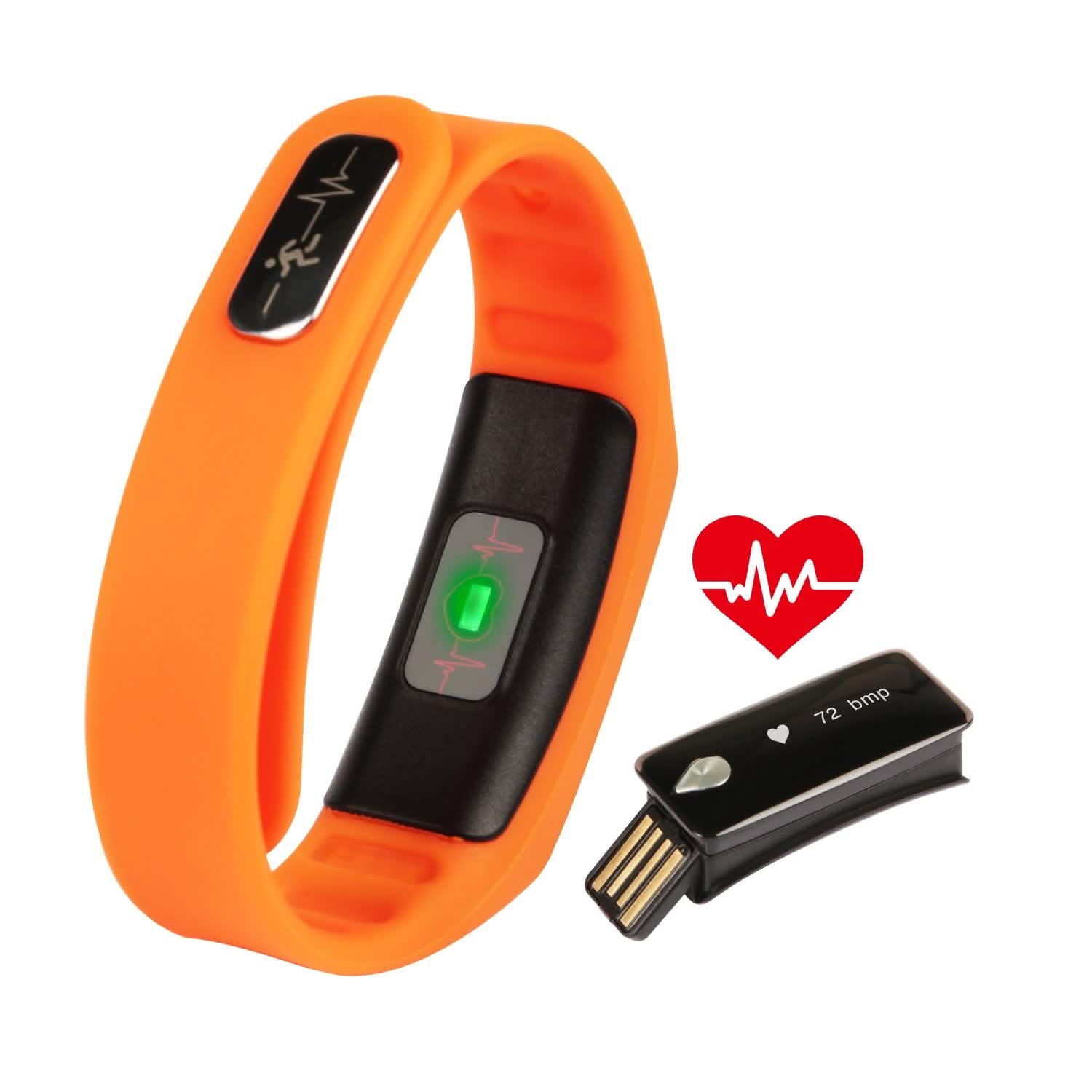 IP67 Fitness Tracker Watch with Heart Rate Monitor and Step Counter DailySale