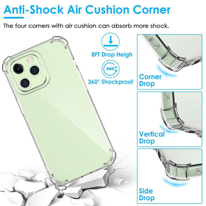 iPhone Shockproof Clear Phone Case Soft TPU DailySale