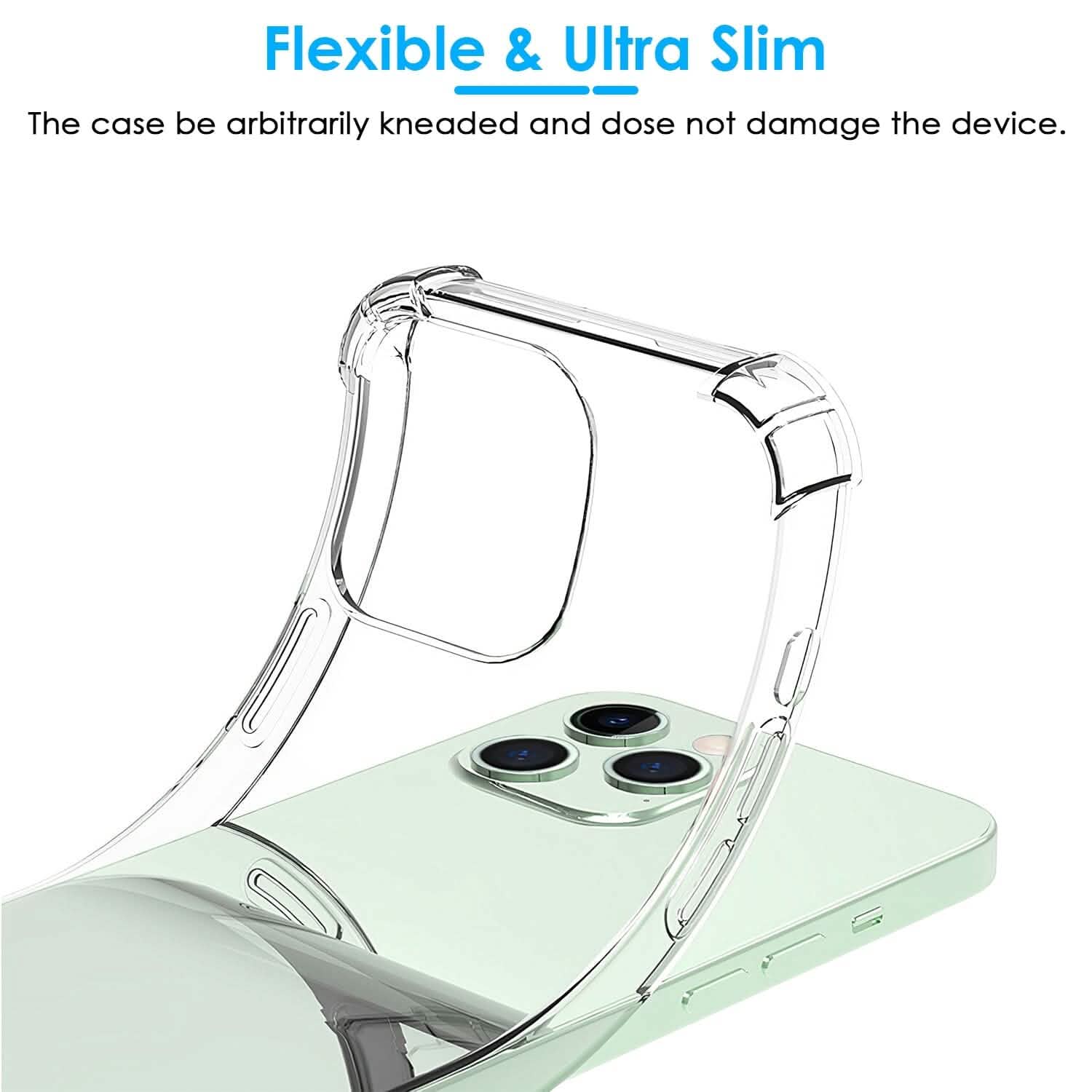 iPhone Shockproof Clear Phone Case Soft TPU DailySale
