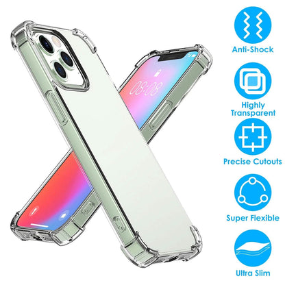 iPhone Shockproof Clear Phone Case Soft TPU DailySale