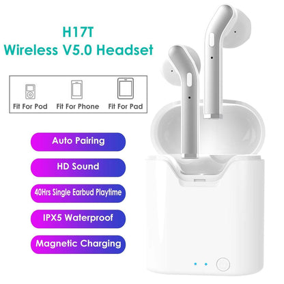 IPX5 Waterproof Wireless 5.0 TWS Earbuds DailySale