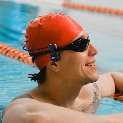 IPX8 Waterproof Bone Conduction Open-Ear Headphones DailySale
